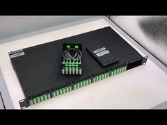 144 कोर 1U रैक माउंट MPO-LC/APC सिंगल मोड फाइबर ODF चीनी कनेक्टर के साथ