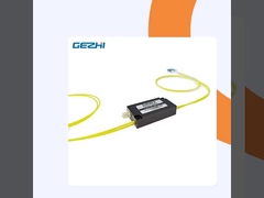 SC FC LC ST कनेक्टर के साथ 2x2A फाइबर नेटवर्क स्विच पैसिव मैकेनिकल