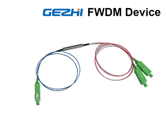 खरीदें 3 पोर्ट FWDM फ़िल्टर CWDM Mux डिमक्स पास 1490nm रिफ्लेक्ट 1310 / 1550nm online manufacture