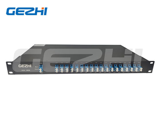 खरीदें 18 चैनल CWDM Mux Demux मॉड्यूल डुप्लेक्स फाइबर के साथ 19 