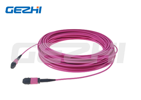 खरीदें FTTH उत्पाद मल्टीपल मोड MPO OM4 पैच केबल की लंबाई को अनुकूलित किया जा सकता है निवेशन हानि online manufacture