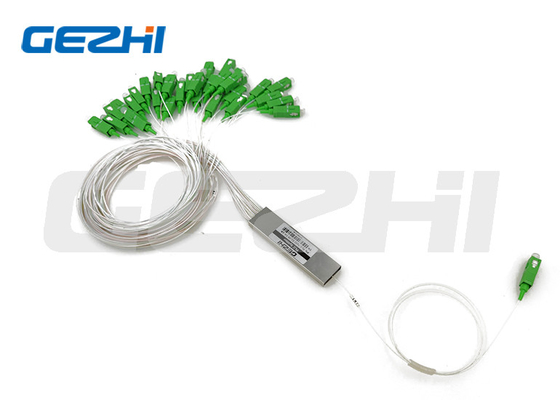 खरीदें FTTH के लिए SC APC 1x32 ऑप्टिकल स्प्लिटर स्टील ट्यूब टाइप फाइबर ऑप्टिक पैसिव कंपोनेंट्स online manufacture