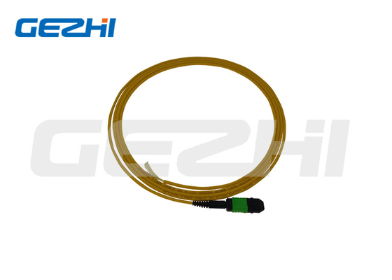 खरीदें SM 9/125 Mpo Lc फाइबर ऑप्टिक Pigtail Patchcord के साथ और अनुकूलित लंबाई OEM online manufacture