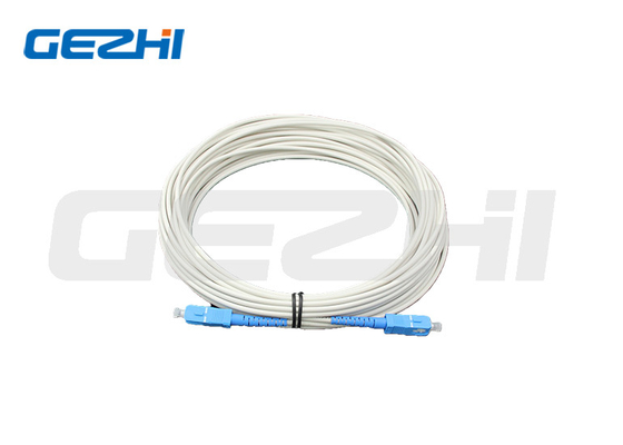 खरीदें FTTH आर्मर्ड पैच कॉर्ड OM1 डुप्लेक्स जम्पर SC/LC/FC/ST फाइबर ऑप्टिक पैच कॉर्ड online manufacture
