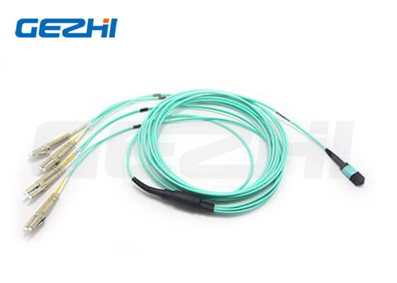 खरीदें 40G QSFP+ PLR4 से 10G SFP+ LR ऑप्टिक्स के लिए टेलकोर्डिया GR-1435-CORE अनुपालन के साथ 8F MPO-LC स्टैगर्ड हार्नेस केबल ऑनलाइन निर्माण