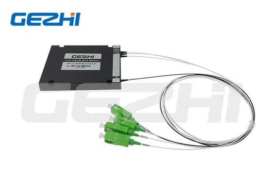 खरीदें अनुकूलित तरंग दैर्ध्य और कनेक्टर के साथ 3CH CWDM Mux मॉड्यूल ABS बॉक्स online manufacture