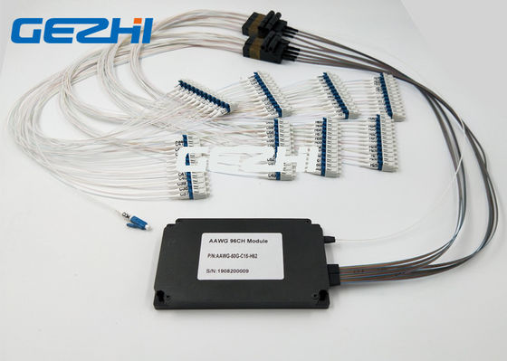 खरीदें LC PC कनेक्टर C15 50Ghz 96 चैनल AAWG DWDM मॉड्यूल online manufacture
