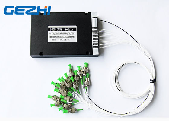खरीदें FC APC सिंगल फाइबर 100Ghz C371x16 CH पैसिव DWDM Mux online manufacture