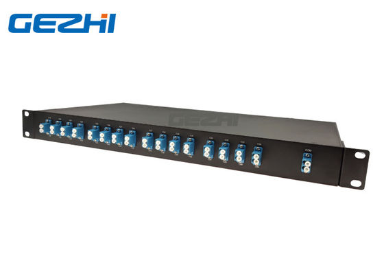 खरीदें 1U 19 इंच रैक माउंट ड्यूल नेटवर्क फाइबर 1x16 DWDM Mux डिमक्स online manufacture