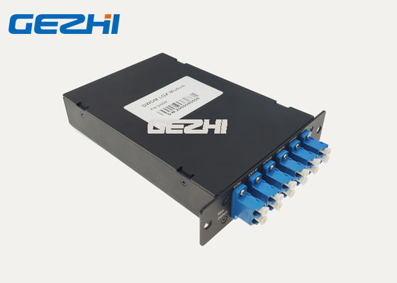 खरीदें डुप्लेक्स फाइबर 100Ghz 1x4 चैनल निष्क्रिय DWDM Mux मॉड्यूल निष्क्रिय dwdm mux online manufacture