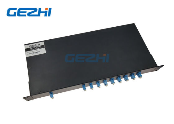 खरीदें रैक माउंटेबल C38 100Ghz 1x18 CH पैसिव DWDM Mux online manufacture