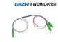 3 पोर्ट FWDM फ़िल्टर CWDM Mux डिमक्स पास 1490nm रिफ्लेक्ट 1310 / 1550nm