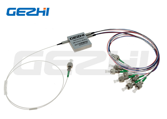 चैनल ब्लॉकिंग के लिए 1x8T 1310/1550nm ऑप्टो मैकेनिकल ऑप्टिकल स्विच