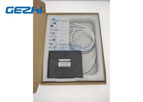 8CH CWDM OADM मॉड्यूल डुप्लेक्स फाइबर 900um लूज ट्यूब 1470 - 1610nm वेवलेंथ