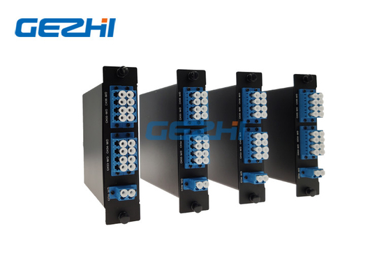 ऑप्टिकल CWDM Mux डिमक्स 8CH डुप्लेक्स CWDM मल्टीप्लेक्सर ऐड / ड्रॉप के लिए