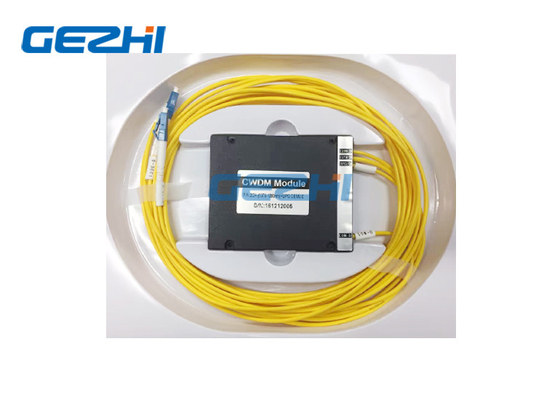 2CH 1370 / 1390nm + अपग्रेड CWDM मॉड्यूल LC/UPC ABS पिगटेल्ड मॉड्यूल