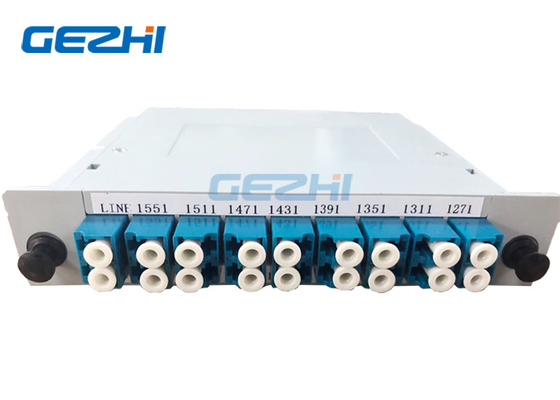 WDM नेटवर्क के लिए टाइप 16CH CWDM मॉड्यूल LC/UPC 1271 - 1571nm डालें