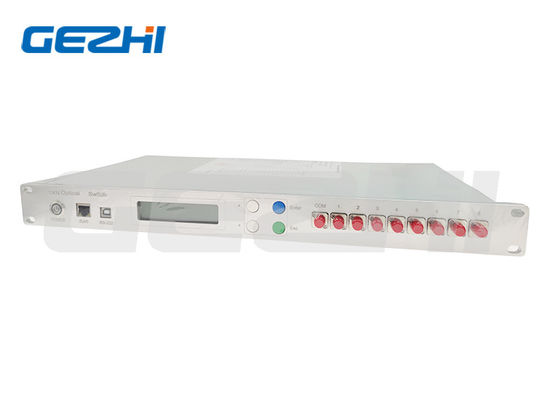 FTTH 1x8 SC/UPC फाइबर ऑप्टिकल वितरण बॉक्स, तेज स्विचिंग समय और 3 साल की वारंटी के साथ