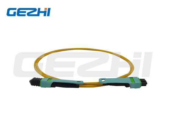 निर्माण SM OS2 G652D/G657A1 MPO पैच कॉर्ड फाइबर ऑप्टिक केबल 1M 2M 3M 5M 10M