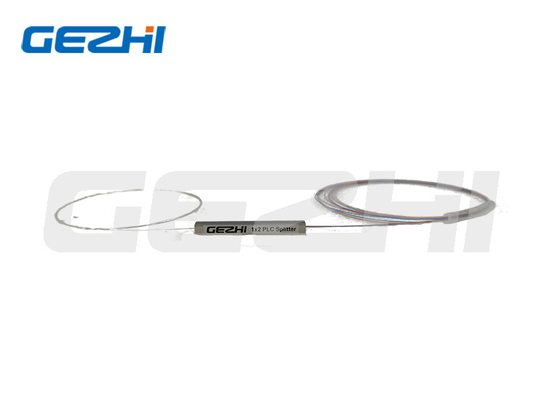FTTH फाइबर ऑप्टिक पैसिव कंपोनेंट्स पैसिव केबल बेयर फाइबर 1x2 PLC स्प्लिटर