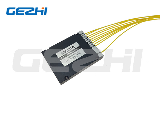 8ch Dwdm मॉड्यूल फाइबर Dwdm Mux 8ch नेटवर्क के लिए निष्क्रिय फ़िल्टर