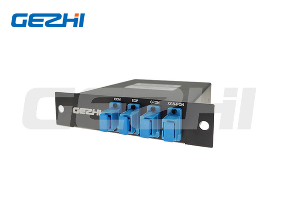 डेटा सेंटर के लिए WDM1R GPON /XGS-PON फ़िल्टर WDM मल्टीप्लेक्सर कैसेट