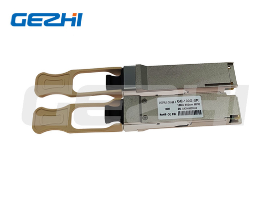 100gbase Qsfp28-100g मॉड्यूल डुप्लेक्स एलसी MMF ट्रांसीवर 100g Cfp/cfp2/cfp4 Sr4 850nm 100m