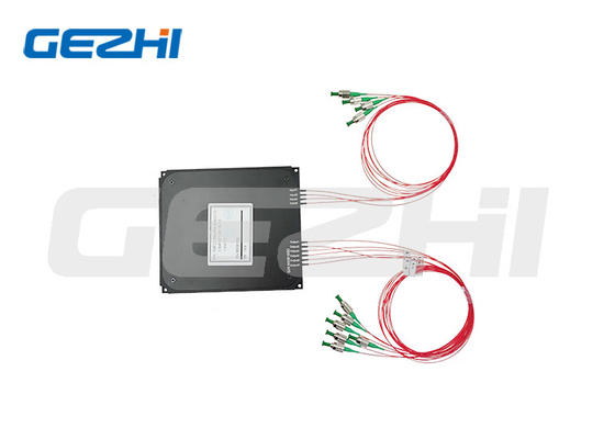 PM DWDM मॉड्यूल 4CH 8CH 16CH ऑप्टिकल WDM उपकरण ABS बॉक्स के साथ