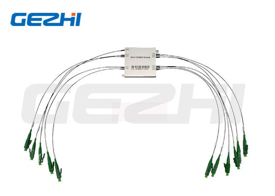 G657A1 फाइबर 10ch 16ch कॉम्पैक्ट CWDM मॉड्यूल 1310 पोर्ट LC/APC कनेक्टर के साथ PON नेटवर्क और CATV के लिए