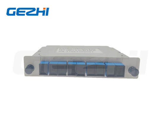 1260nm 1650nm 1x8 1x16 PLC स्प्लिटर LGX बॉक्स कैसेट कार्ड इंसर्टिंग