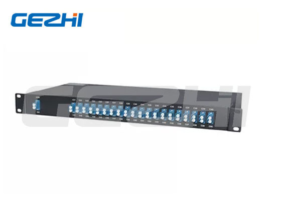 40CH AAWG DWDM मॉड्यूल MUX DEMUX सिंगल फाइबर 0.7m लंबाई WDM ट्रांसमिशन के लिए