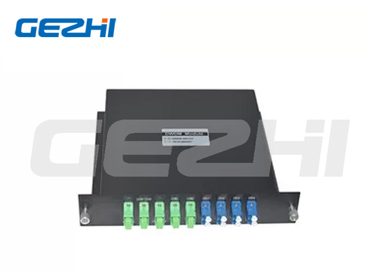 हाई आइसोलेशन ऑप्टिकल DWDM Mux डिमक्स 2X4CH डुअल फाइबर LGX टाइप