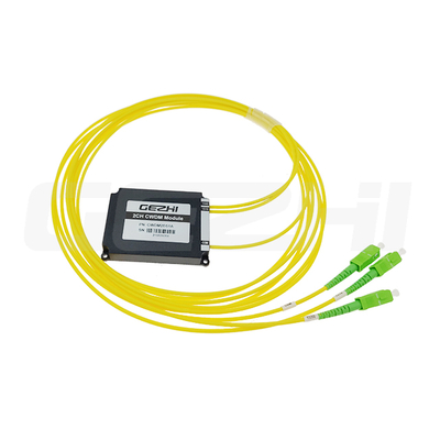 अनुकूलन योग्य चैनल DWDM Mux डिमक्स सम्मिलन हानि ≤7.0dB