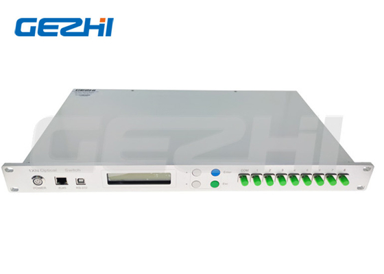डाटा सेंटर / दूरसंचार / CATV / FTTX के लिए स्थिर G610 ऑप्टिकल स्विच उपकरण