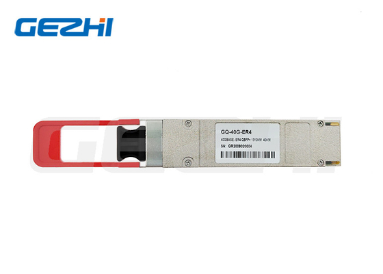 QSFP-40G-ER4 संगत 40G QSFP+ ट्रांससीवर 1310NM 40KM DOM डुअल LC