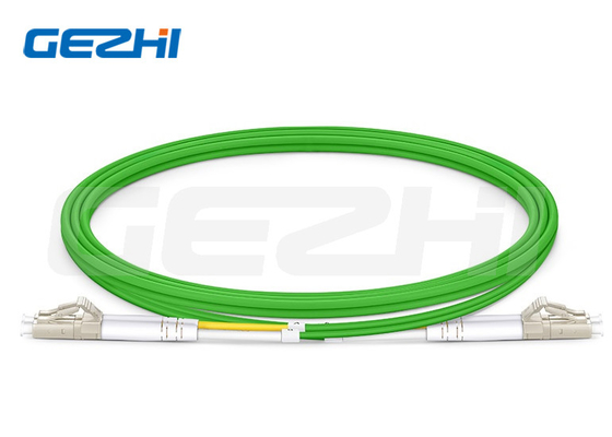 एलसी यूपीसी से एलसी यूपीसी डुप्लेक्स पैच केबल OM5 850/1300nm FTTH के लिए