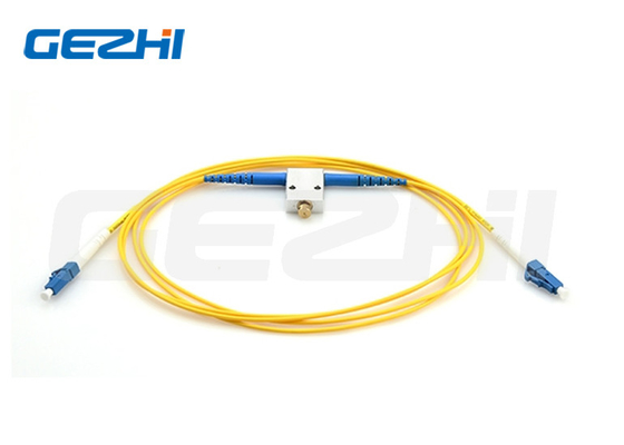 अनुकूलित परिवर्तनीय फाइबर ऑप्टिक पैच लीड्स Voa In Line Attenuator Sm / Mm 0~60db