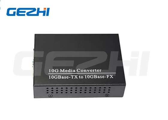 Rj45 कॉपर टू 10gbase-X Sfp+ फाइबर मीडिया कन्वर्टर Fcc फॉर ईथरनेट