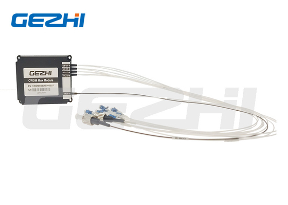 8CH DWDM मॉड्यूल 2In1 डबल फाइबर DWDM mux के साथ रैक निष्क्रिय फ़िल्टर 8 चैनल डेमक्स cwdm