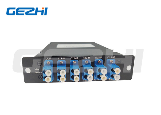 LC UPC के साथ 8CH DWDM मॉड्यूल प्लगेबल LGX बॉक्स पैकेज DWDM Mux डिमक्स डुअल फाइबर
