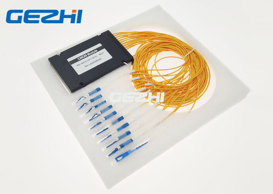 8 चैनल CWDM Mux डिमक्स SC/APC 1470 - 1610nm + 1310nm बैंड पोर्ट