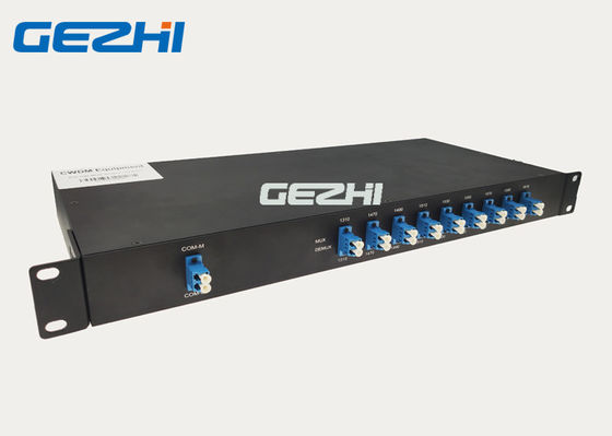 19 इंच 1U रैक माउंट 8CH 1310nm पैसिव CWDM Mux Demux