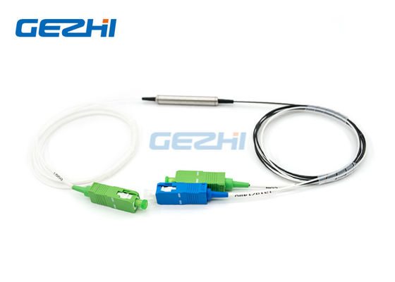FTTH सिस्टम 3 पोर्ट 1550nm WDM फाइबर ऑप्टिक घटक