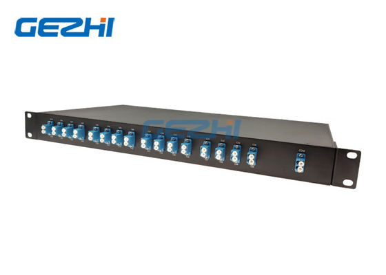 एक फाइबर 1x32 चैनल AAWG DWDM रैकमाउंट मॉड्यूल