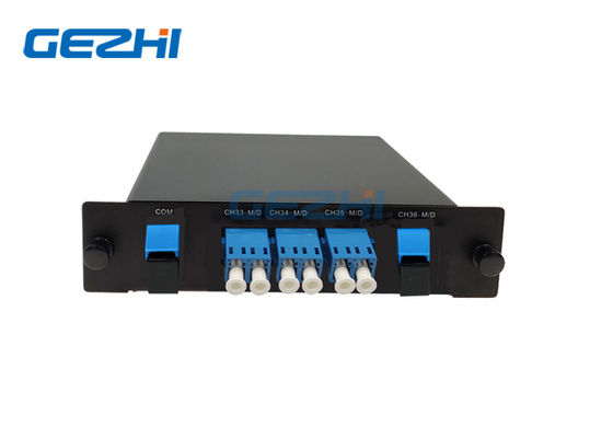 लंबी दूरी की CH43 1542.94nm 5G 6CH DWDM Mux डिमक्स