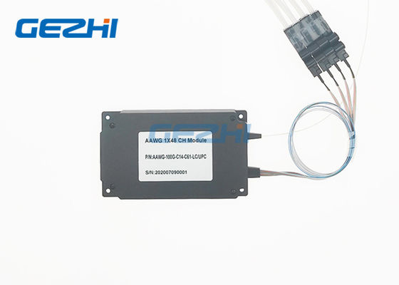 C बैंड 40CH 100GHz एथर्मल AWG DWDM मॉड्यूल मेट्रो और लॉन्ग हॉल नेटवर्क में WDM ट्रांसमिशन के लिए