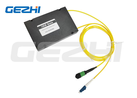 दूरसंचार के लिए 18CH 1610nm कम नुकसान BIDI CWDM Mux Demux मॉड्यूल
