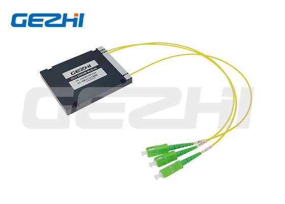 16 चैनल 100Ghz DWDM Mux डिमक्स मॉड्यूल ITU-T ग्रिड LC UPC कनेक्टर्स