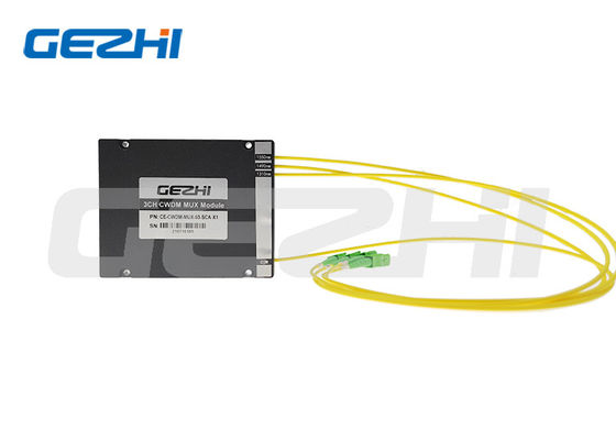 GEZHI फोटोनिक्स CEX मॉड्यूल CWDM Mux Demux 1310/1490/1550nm 500mw ITU