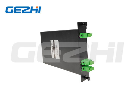 SC APC LGX कैसेट FTTH फ़िल्टर WDM 1550nm WDM फाइबर ऑप्टिक मल्टीप्लेक्सर
